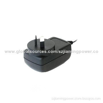 9W AC/DC Adapter for CCTV Cameras with 100-240V AC Voltage